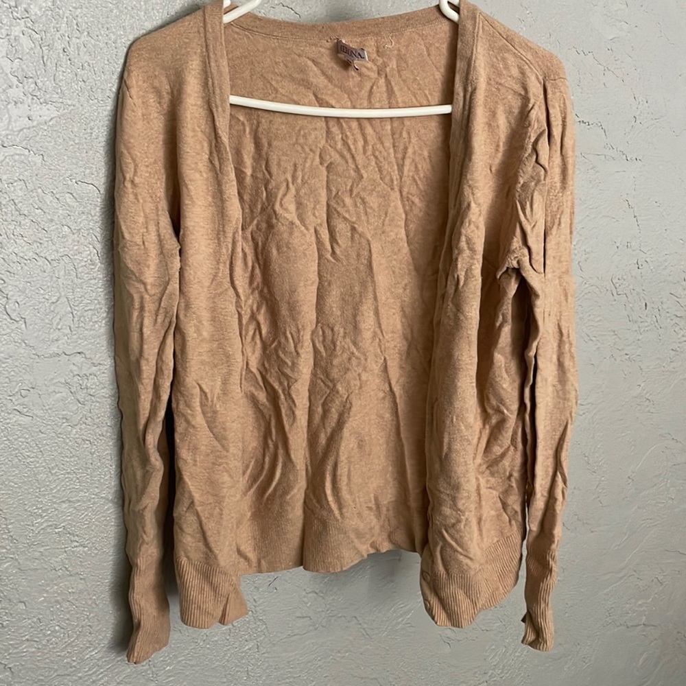Marina Tan Cardigan Medium